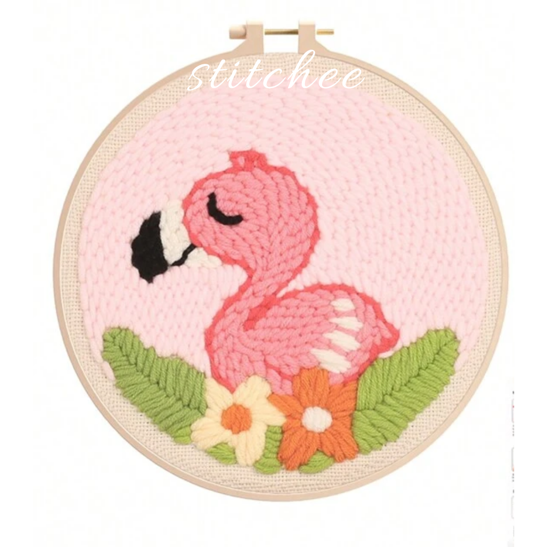 Round Stitchee™ with Punch Stitching Kit