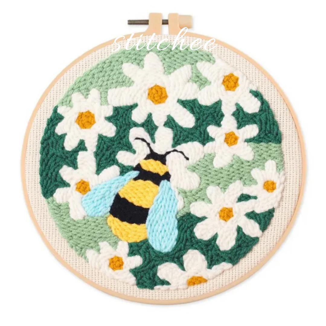 Round Stitchee™ with Punch Stitching Kit