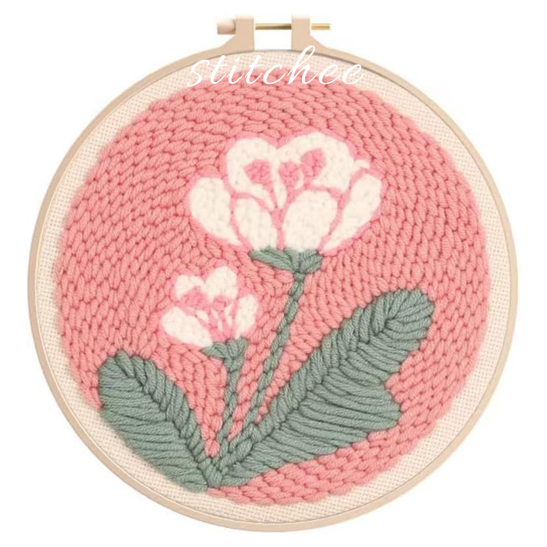 Round Stitchee™ with Punch Stitching Kit