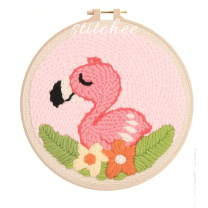 Round Stitchee™ with Punch Stitching Kit