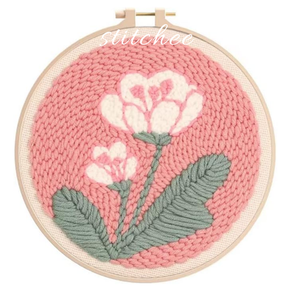 Round Stitchee™ with Punch Stitching Kit